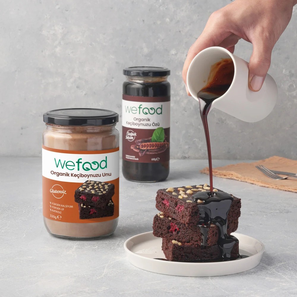 Wefood 315 GR Organik Soğuk Sıkım Keçiboynuzu Özü Kavanozu
