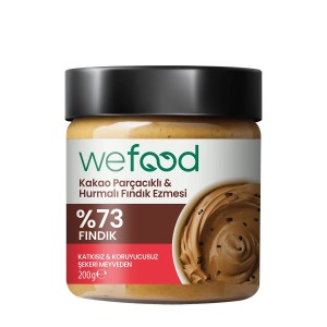 Kakao Parçacıklı & Hurmalı Fındık Ezmesi (200 GR)