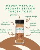 Wefood Organik Seylon Tarçın Tozu 45 GR - Gerçek Tarçın