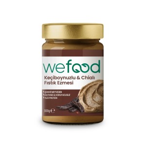Keçiboynuzlu & Chialı Fıstık Ezmesi (300 GR)