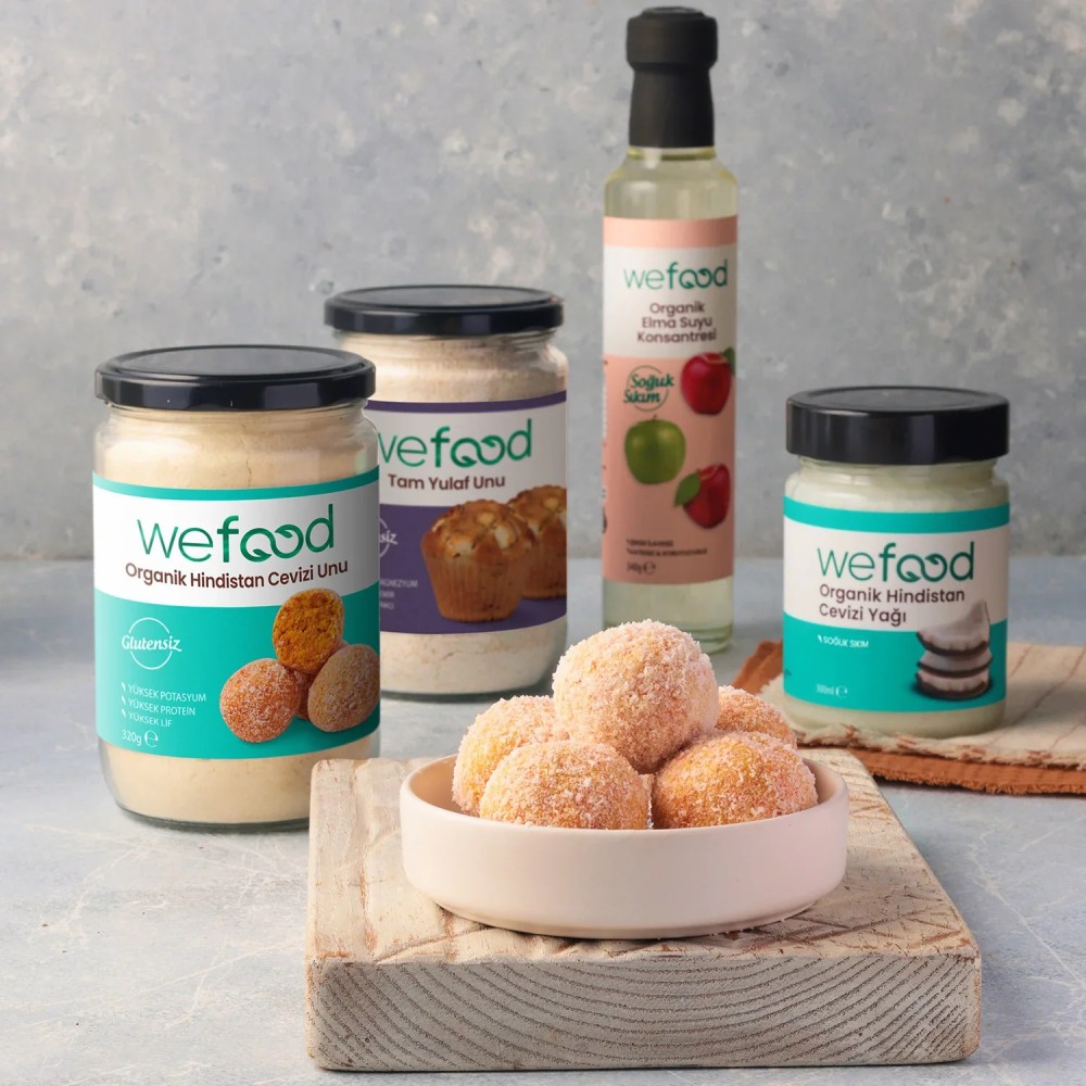 Nisa Organik Wefood Organik Glutensiz Hindistan Cevizi Unu 320gr Ambalaj