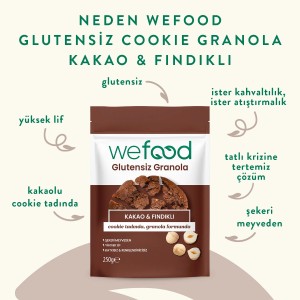 Granola Kakao & Fındıklı 250 gr