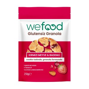 Granola Kırmızı Meyve & Bademli (250 GR)