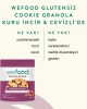 Nisa Organik Wefood Glutensiz Granola Bites Kuru İncir ve Cevizli 60gr Atıştırmalık Paket