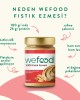 Wefood 300 GR Şekersiz Sade %100 Fıstık Ezmesi Kavanozu Görseli