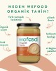 Wefood 600 GR Organik Yerli Susam Tahini Kavanozu