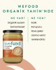 Wefood 600 GR Organik Yerli Susam Tahini Kavanozu